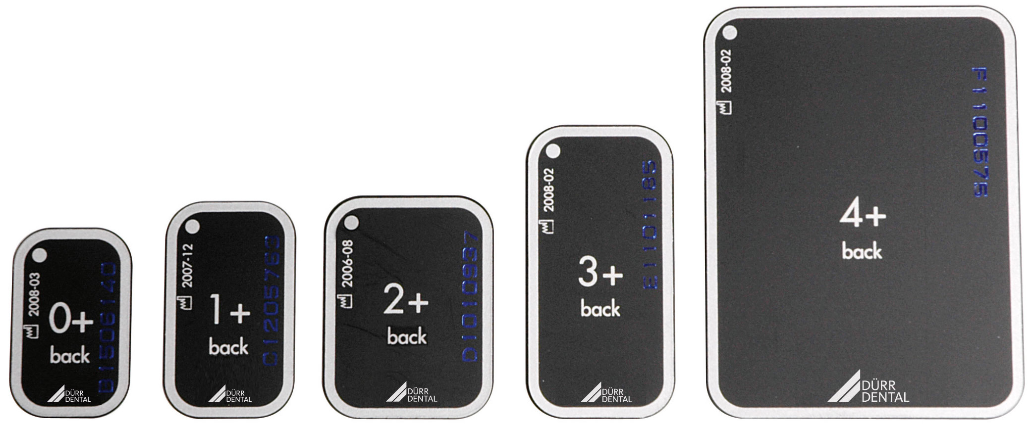 PLACAS RADIOGRAFICAS PARA VISTASCAN N0 2U DURR