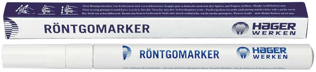ROTULADOR MARCADOR RADIOGRAFIAS 1UD. HAGER WERKEN