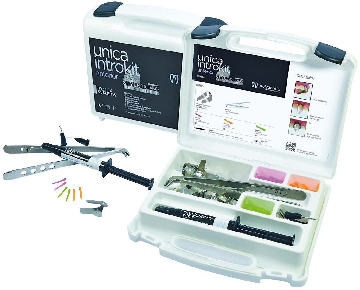 MATRICES UNICA ANTERIOR INTRO KIT POLYDENTIA