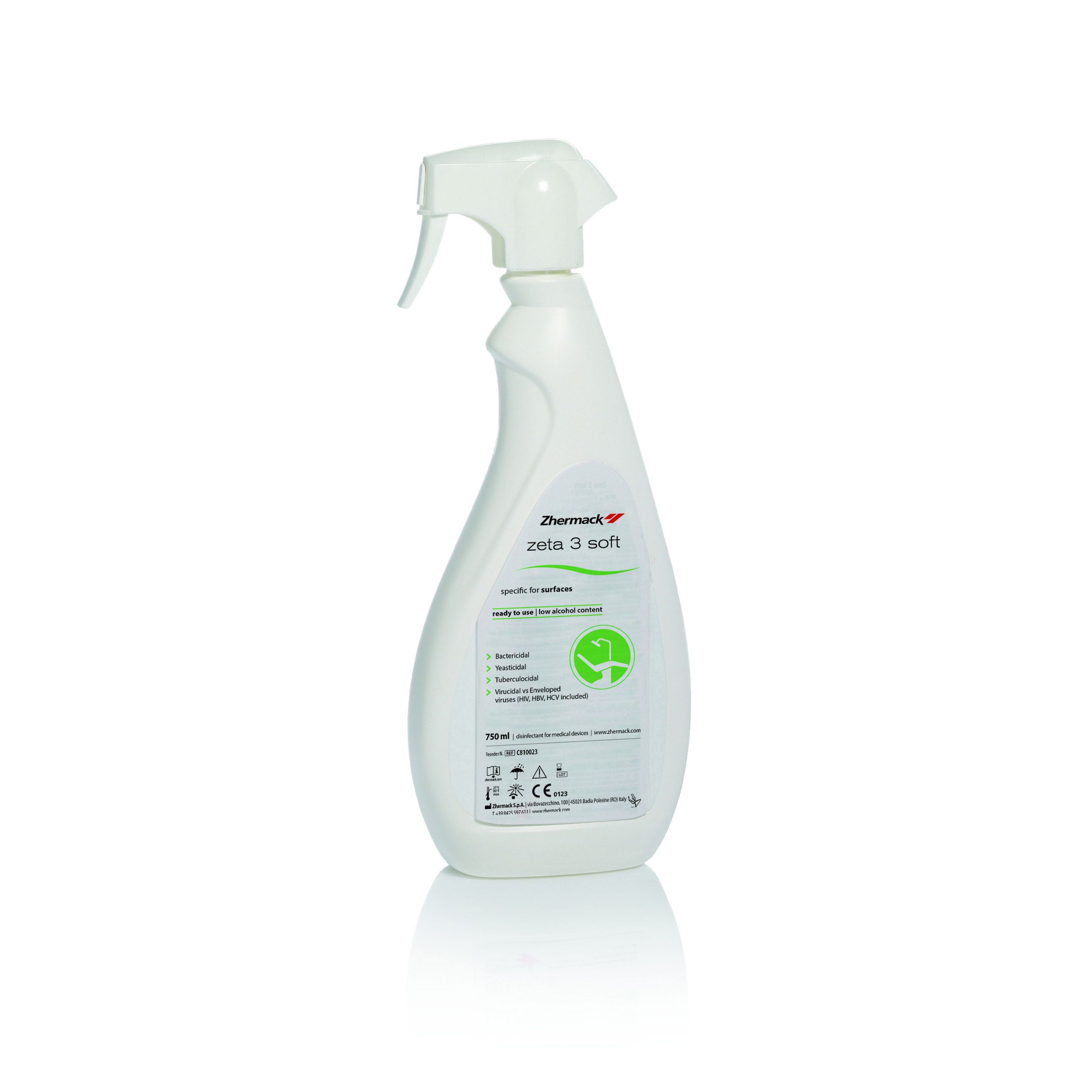 DESINFECTANTE ZETA 3 SOFT 750ML ZHERMACK