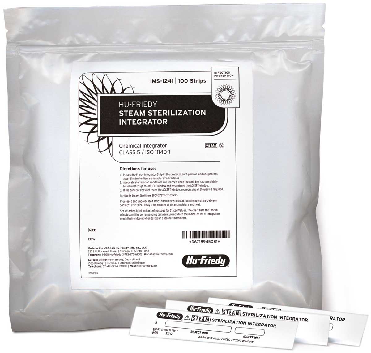 IMS INTEGRADOR QUIMICO CLASE 5 100U HU-FRIEDY