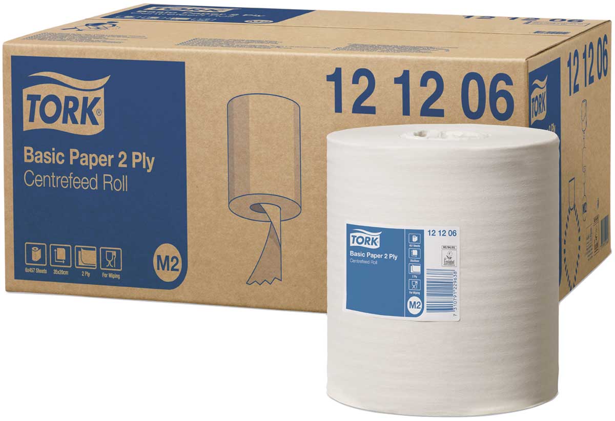 PAPEL M2 TORK UNIVERS.WIPER 320 2CAPA 160M 6 ROLL