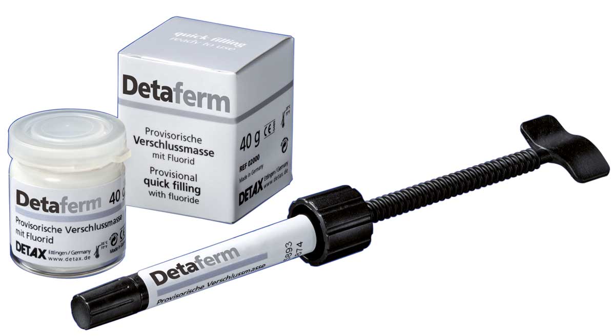 DETAFERM OBTURACION PROVISIONAL BOTE 40G DETAX