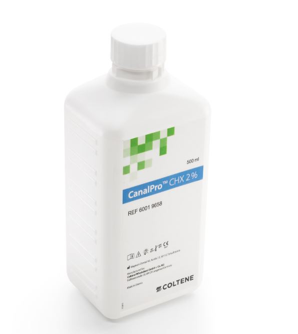 CANALPRO CLORHEXIDINA 2% 500 ML BOTELLA CUADRADA
