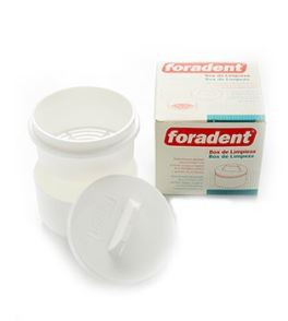 CONTENEDOR PARA LIMPIEZA DE PROTESIS FORADENT