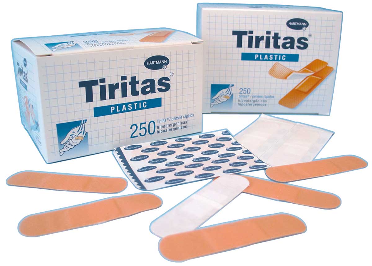 TIRITAS PLASTIC 19X72MM 250U HARTMANN