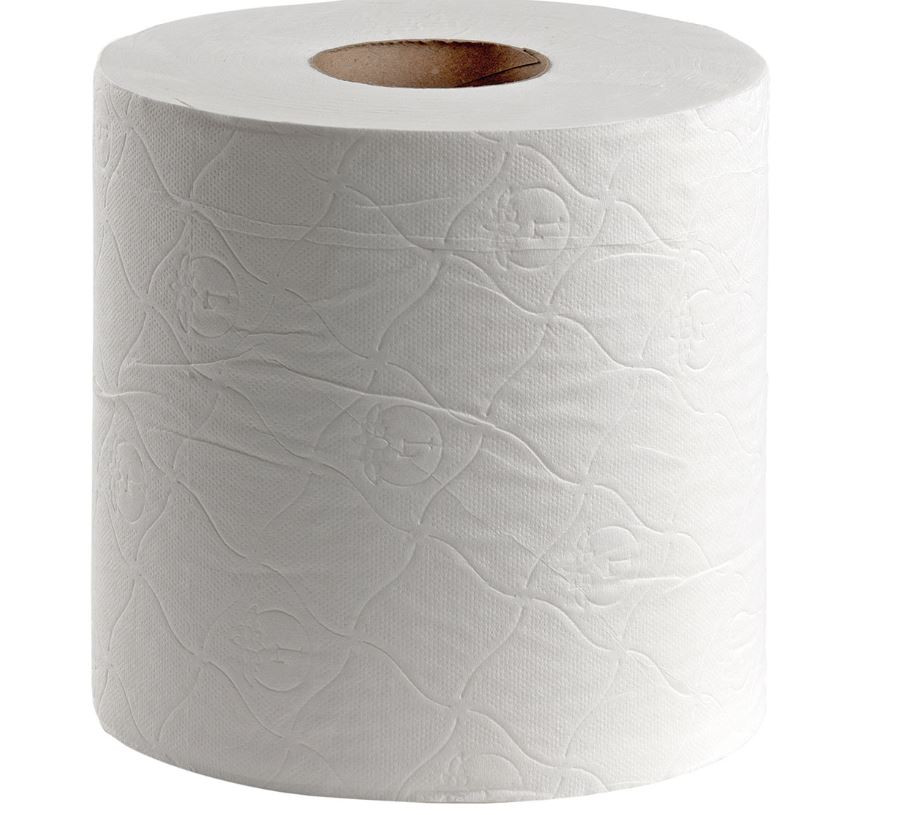 ROLLO PAPEL RECICLADO 2C 6ROLLOS 19,5CM 135M DAHI
