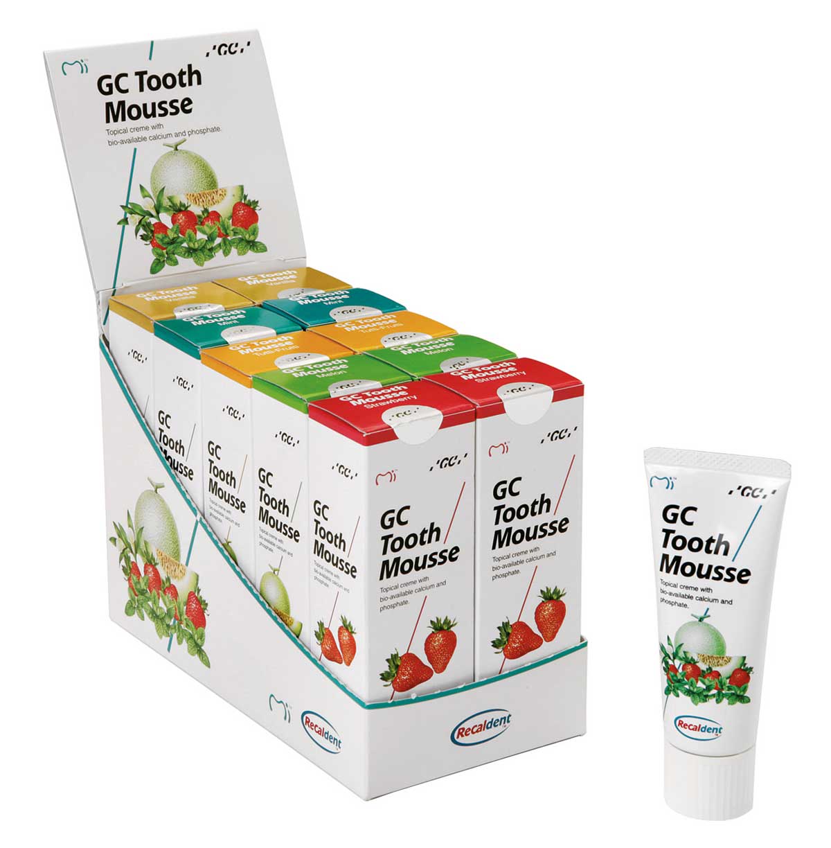 TOOTH MOUSSE SABOR 5U X 40GR GC