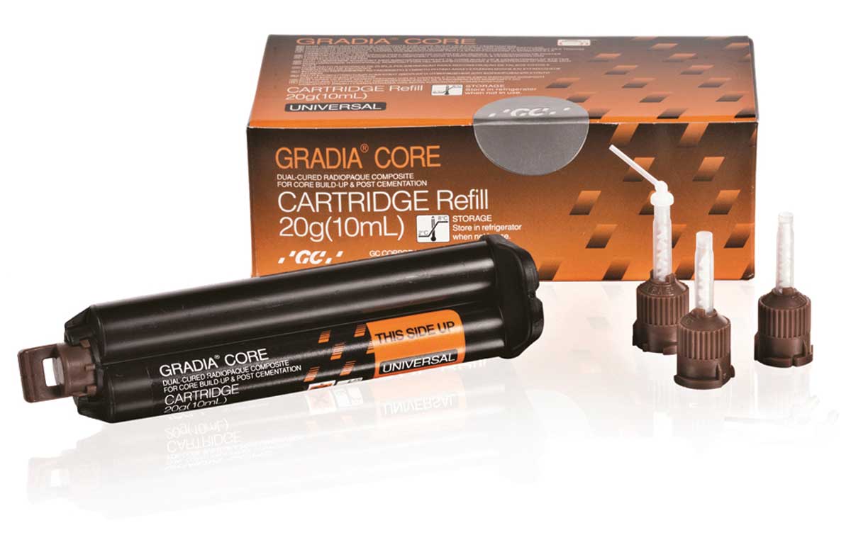 GRADIA CORE CARTUCHO REPOSICION 1X10 ML GC