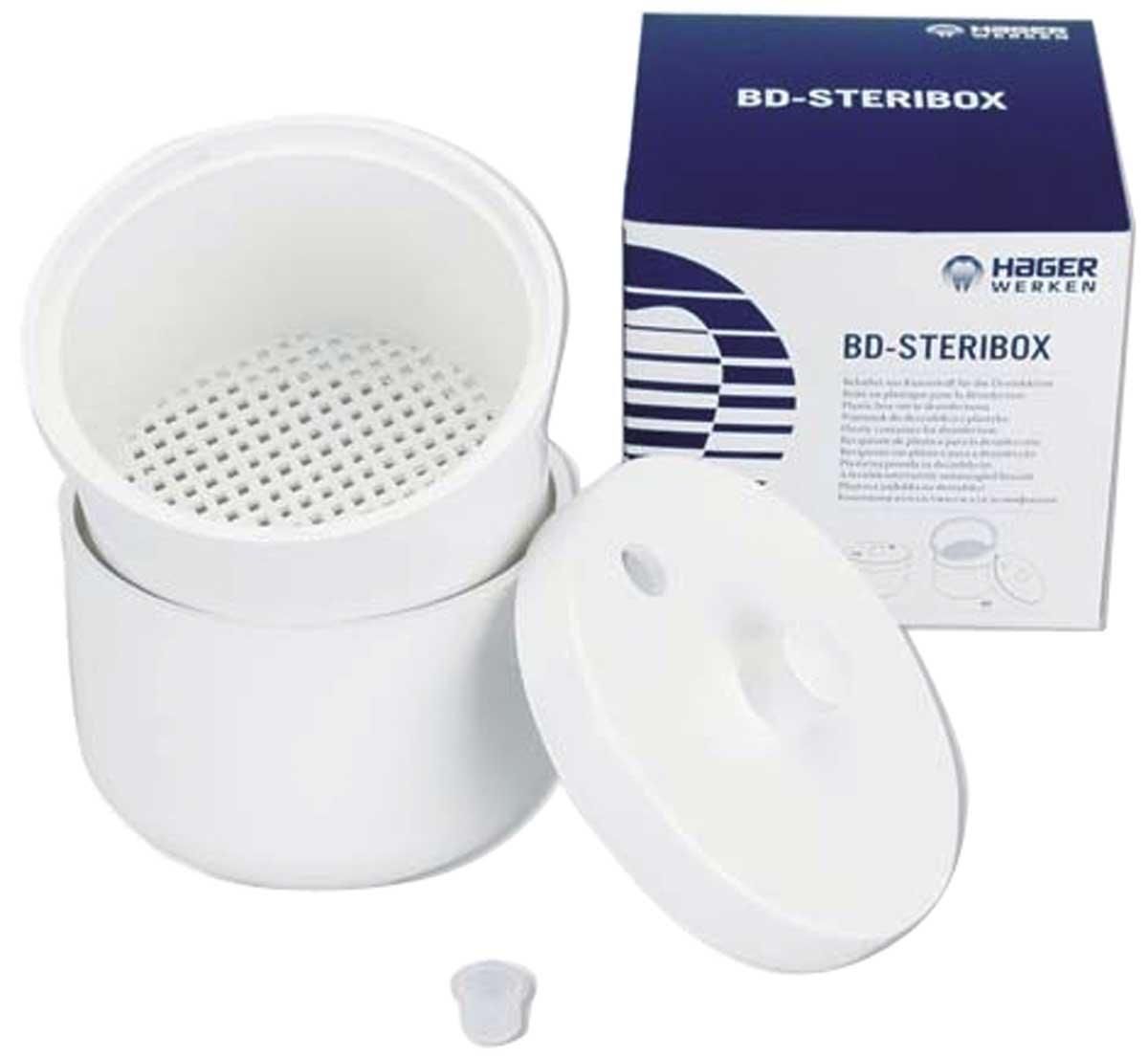 RECIPIENTE PARA FRESAS STERIBOX - HAGER WERKEN