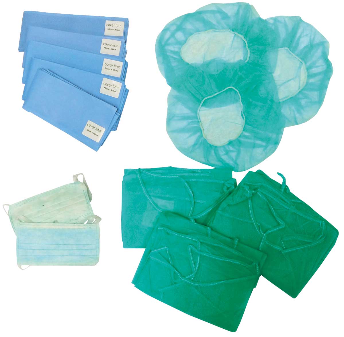 SET IMPLANTOLOGIA SIN GUANTES 1UD. CARDIVA
