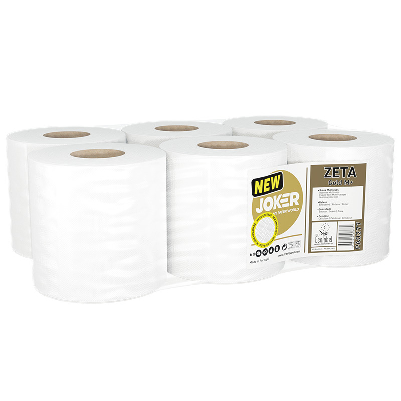 BOBINA PAPEL SECAMANOS ZETA GOLD M+ JOKER