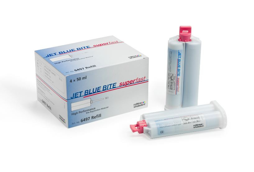 SILICONA JET BLUE SUPERFAST REFILL PACK 4X50ML