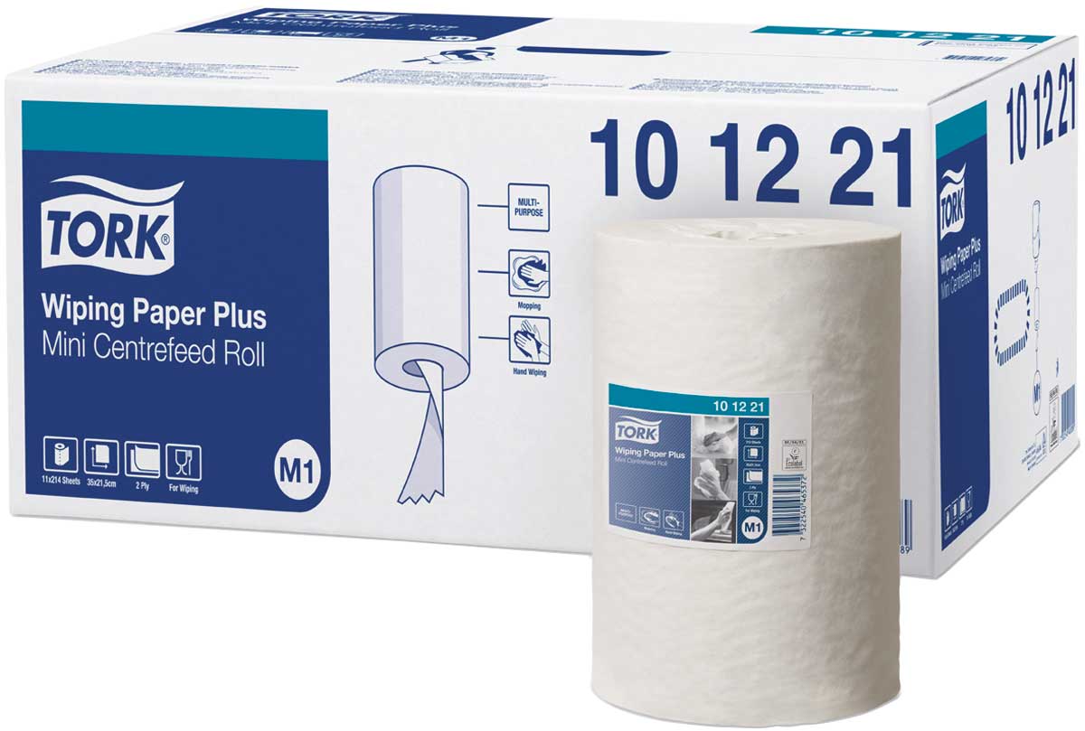 PAPEL M1 TORK ADV. WIPER 420 2 CAPAS 75X21.5CM 11U