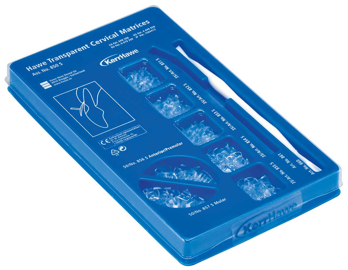 MATRICES CERVICALES TRANSPARENTES REPOSICIONES KERR