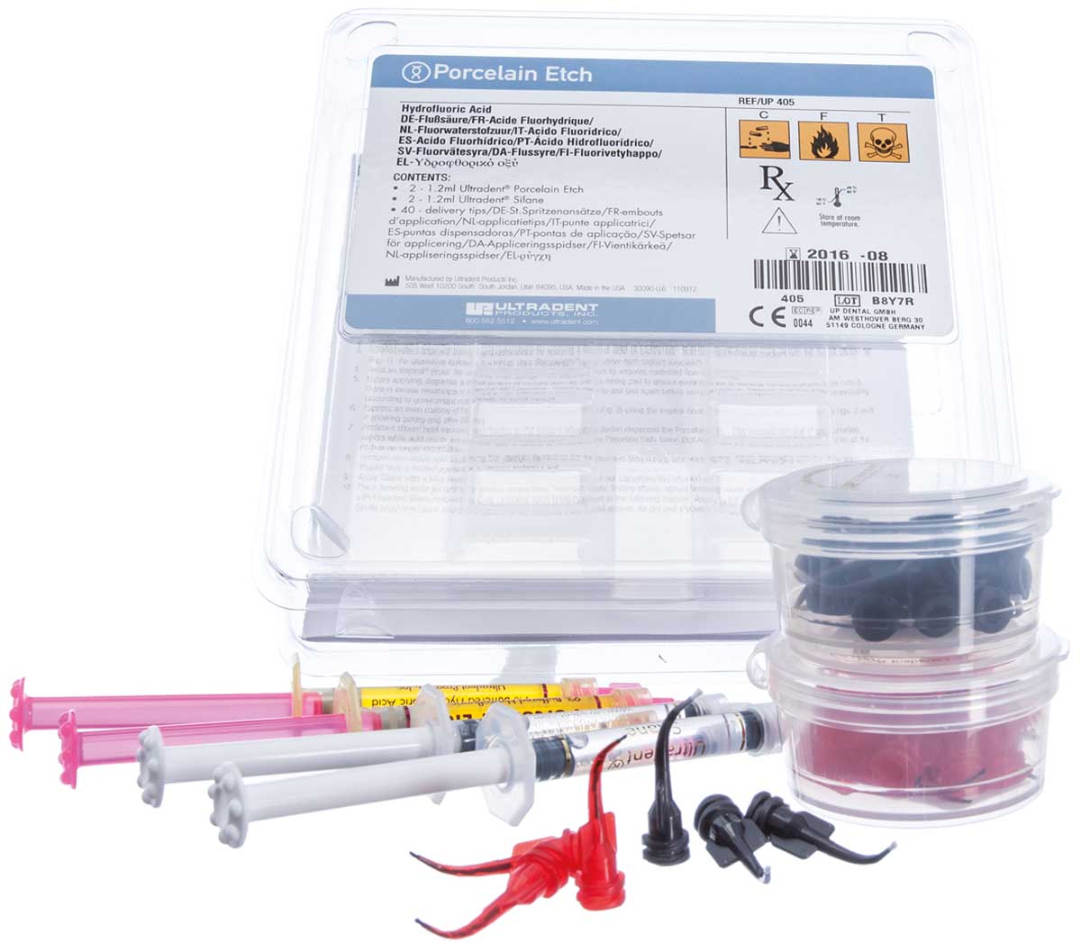PORCELANA KIT ETCH 2X1,2 ML+SILANO 2X1,2ML ULTRADT