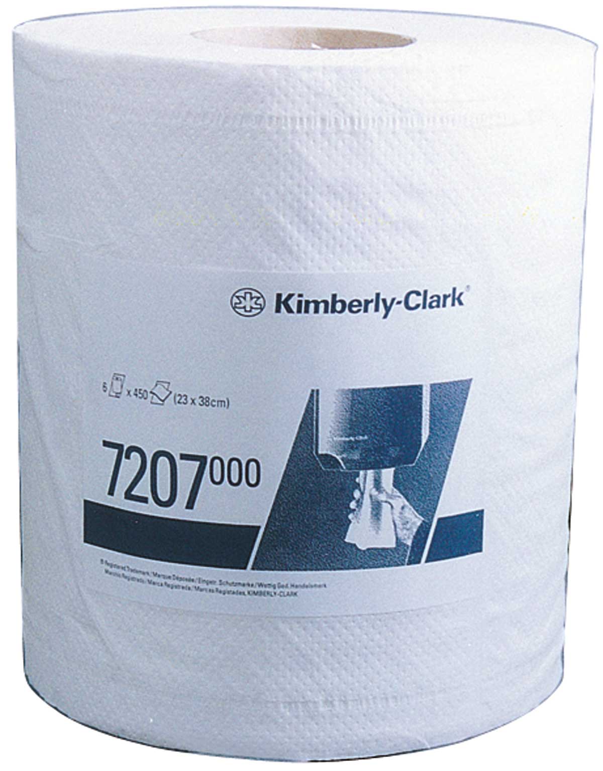PAPEL SECAMANOS EN BOBINA KIMBERLY 23CMX170M 6U