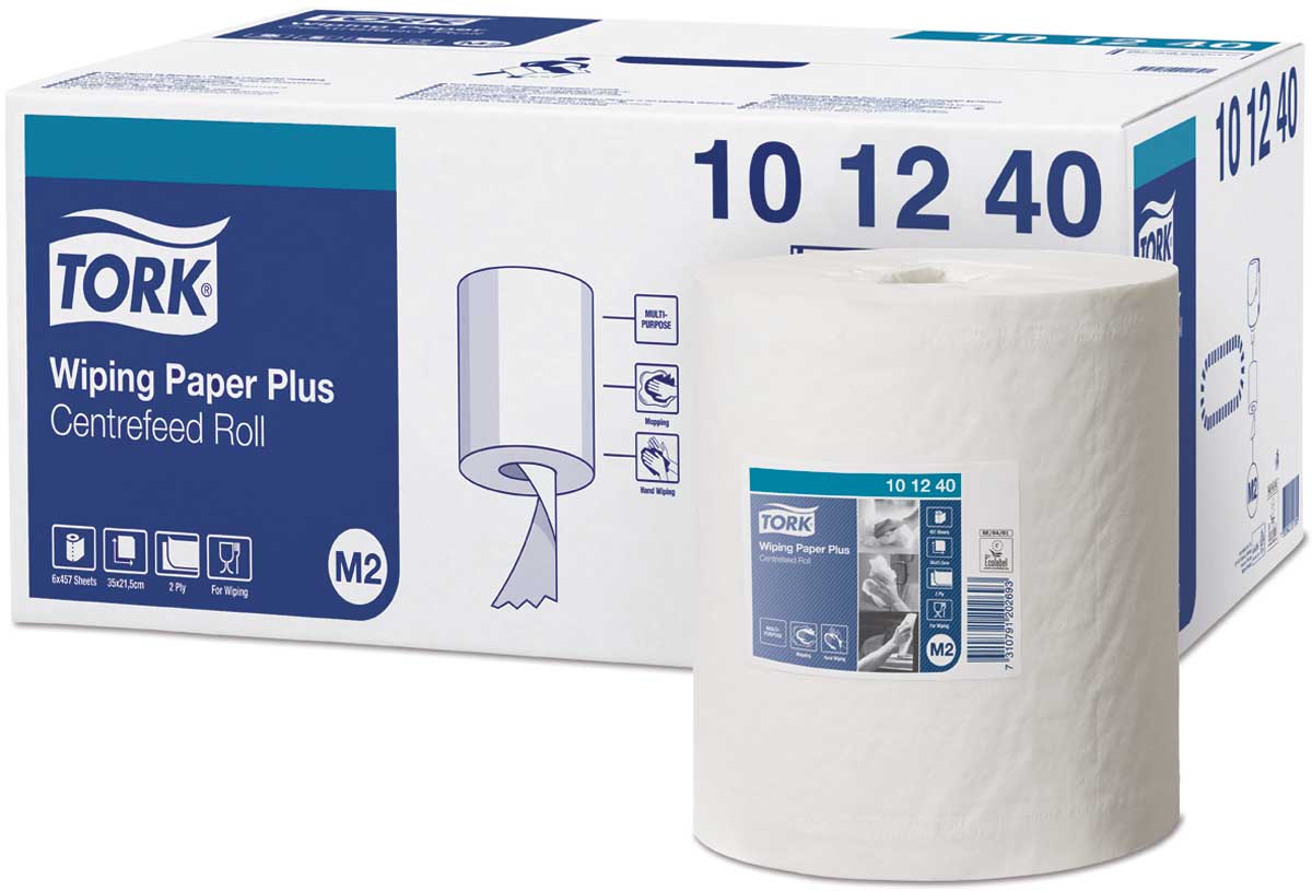 PAPEL M2 TORK ADV.WIPER 420 2 CAPA 21,5CMX160M 6U