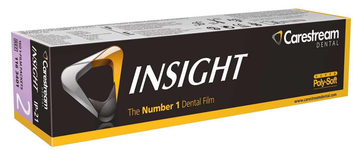 PELICULA INTRAORAL IP-21 INSIGHT 150U KODAK