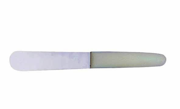 ESPATULA ALGINATO ACERO INOXIDABLE 20.5CM MESTRA