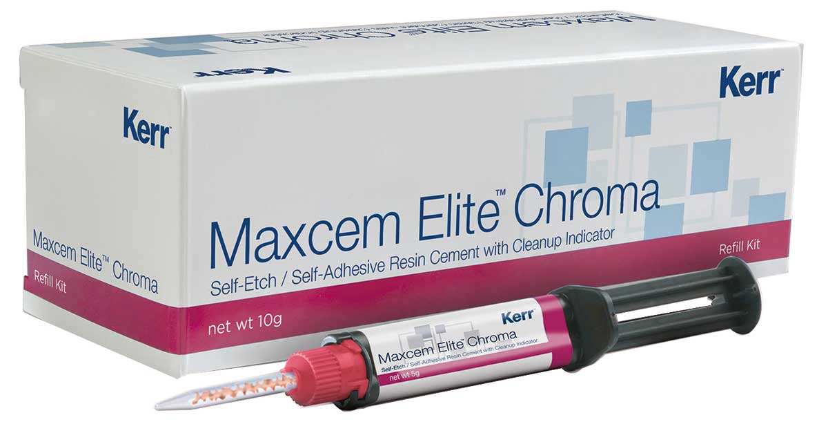 MAXCEM ELITE CHROMA REPOSICIONES KERR
