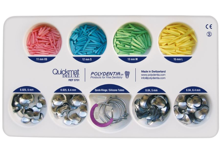 QUICKMAT DELUXE KIT MATRICES 140U POLYDENTIA