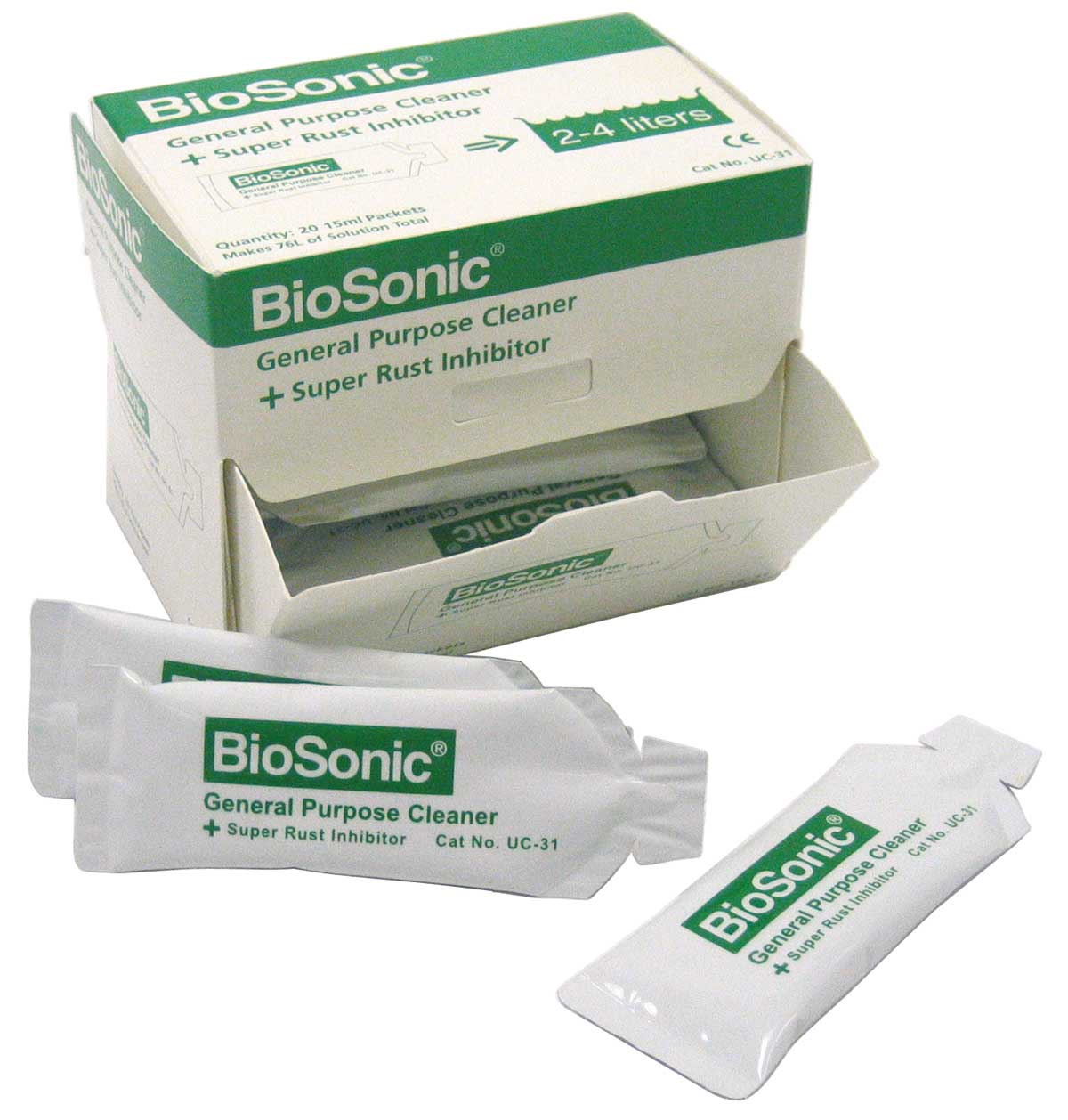 UC-31 LIMPIADOR BIOSONIC 20X15ML WHALEDENT