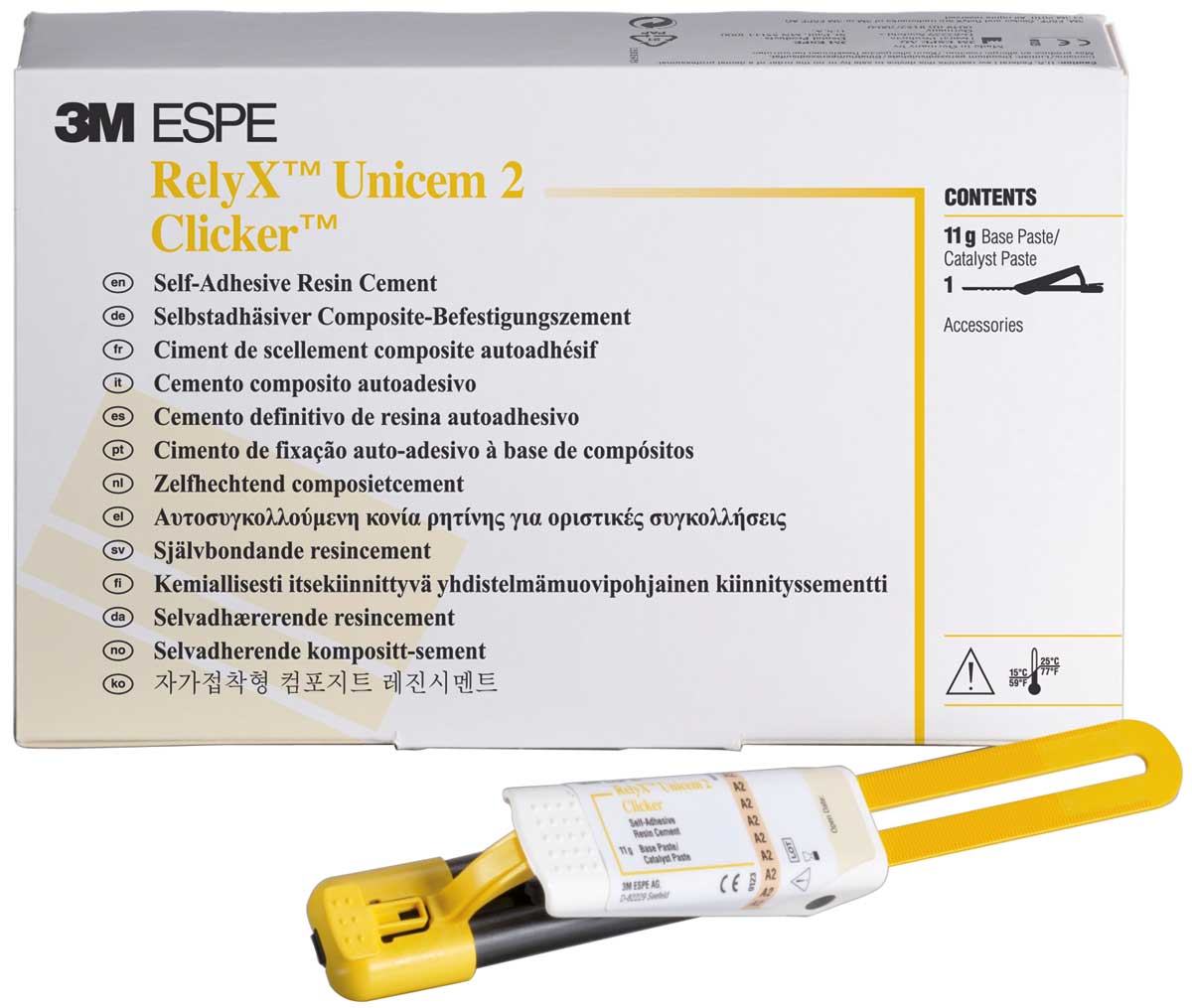 CEMENTO RELYX UNICEM 2 CLICKER SOLVENTUM