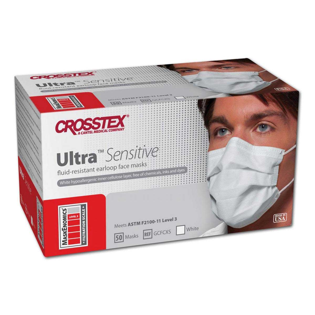 MASCARILLA ULTRASENSITIVE SECFIT BLANCO 50U OMNIA