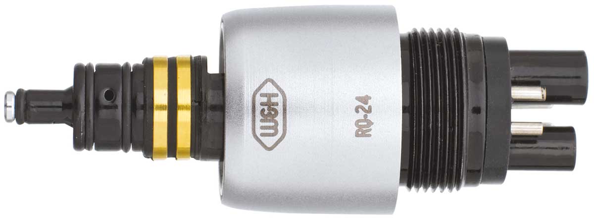ACOPLAMIENTO ROTO QUICK RQ-24 CON LUZ 6 VIAS W&H