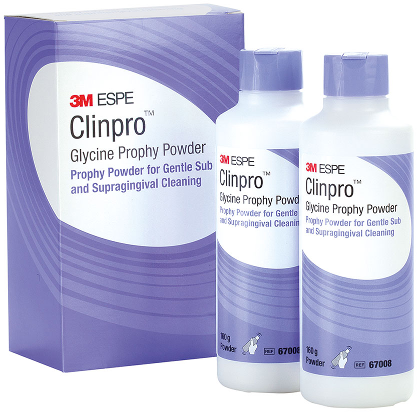 CLINPRO POLVO PROFILAXIS CON GLICINA 2X160G SOLVENTUM