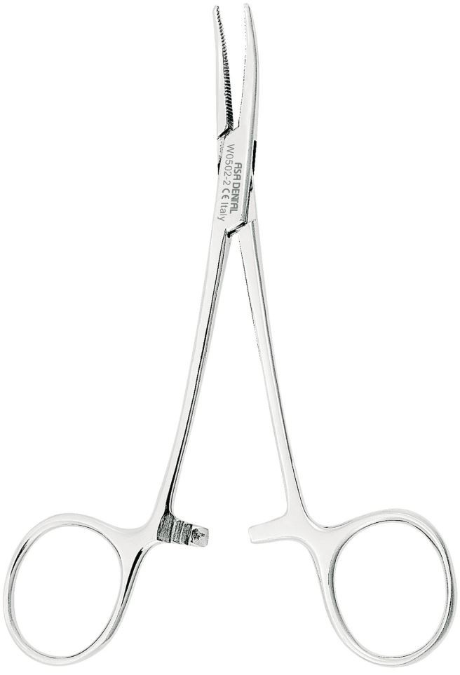 PINZA MOSQUITO ASALADY 12CM CURVO ASA