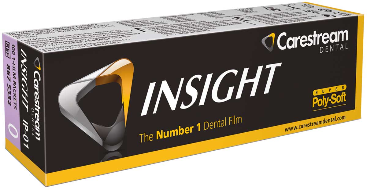 PELICULA INTRAORAL INSIGHT IP-01 100U KODAK