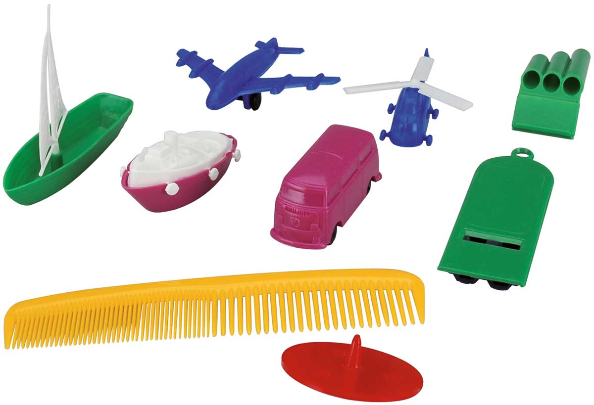 SURTIDO JUGUETES DE PLASTICO  150U H&W