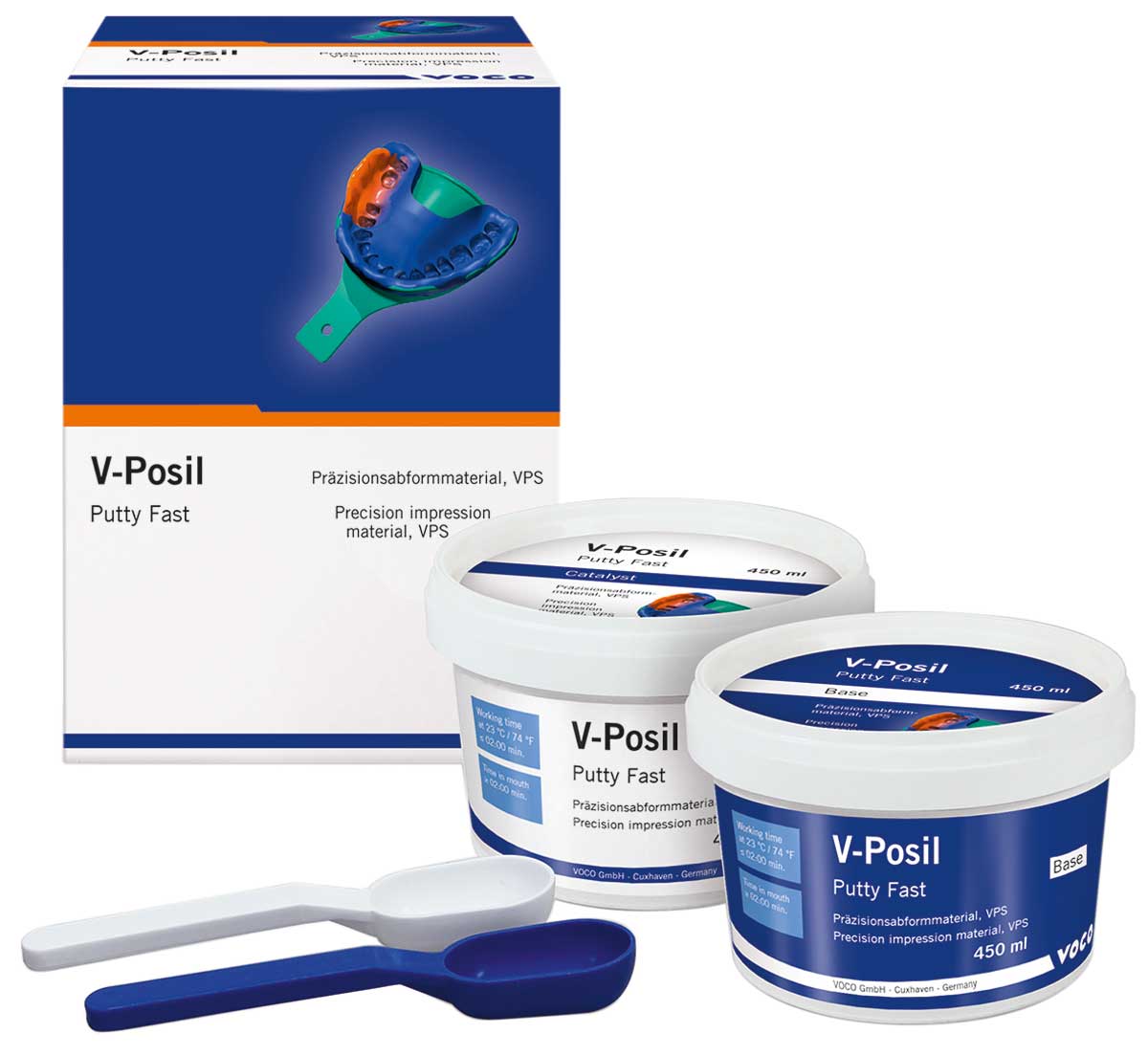V-POSIL PUTTY FAST 2X450ML VOCO
