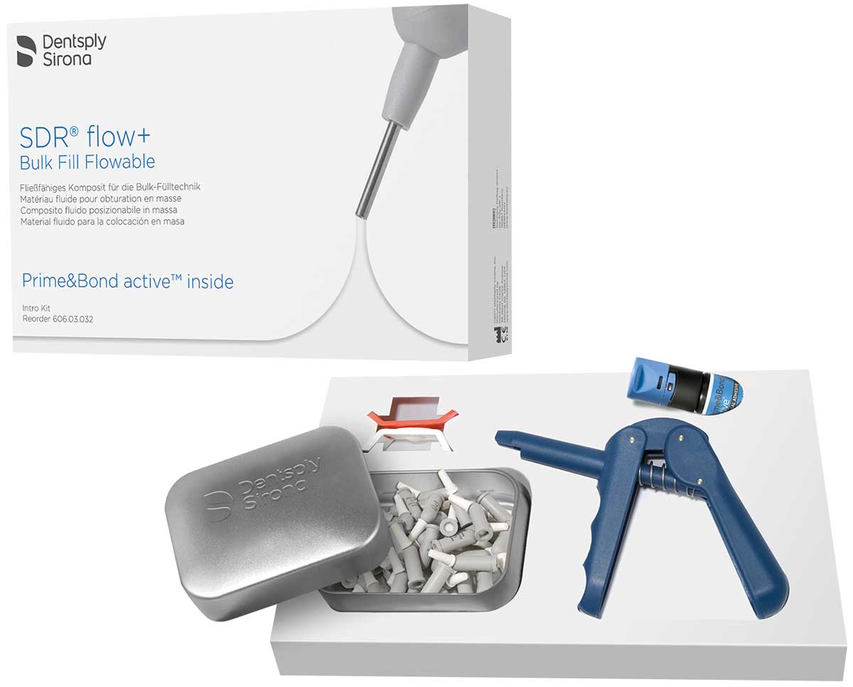 SDR FLOW + INTRO KIT CON PRIME&BOND ACTIVE DENTSPL