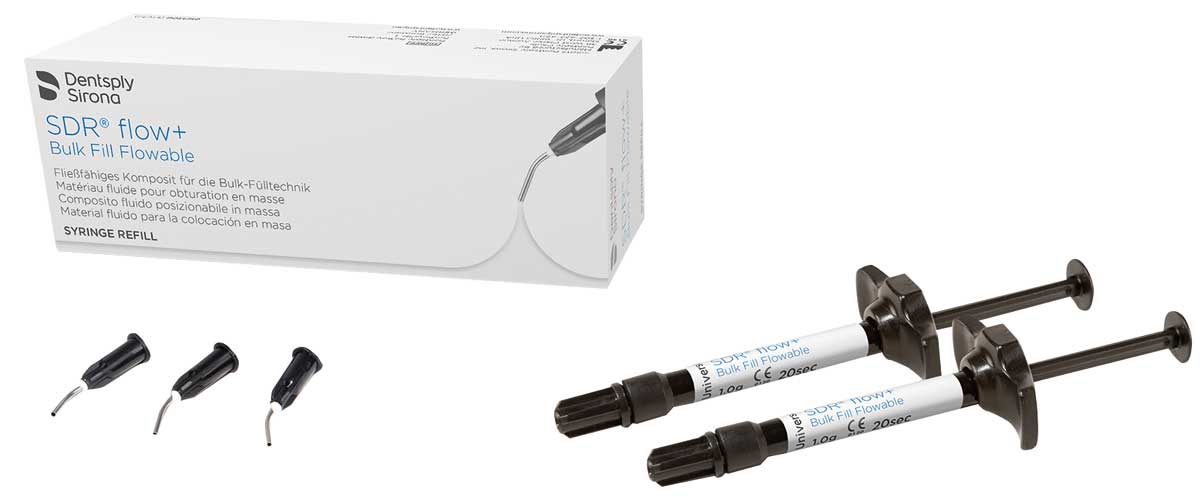 SDR FLOW + JERINGAS UNIVERSAL 2X1G DENTSPLY