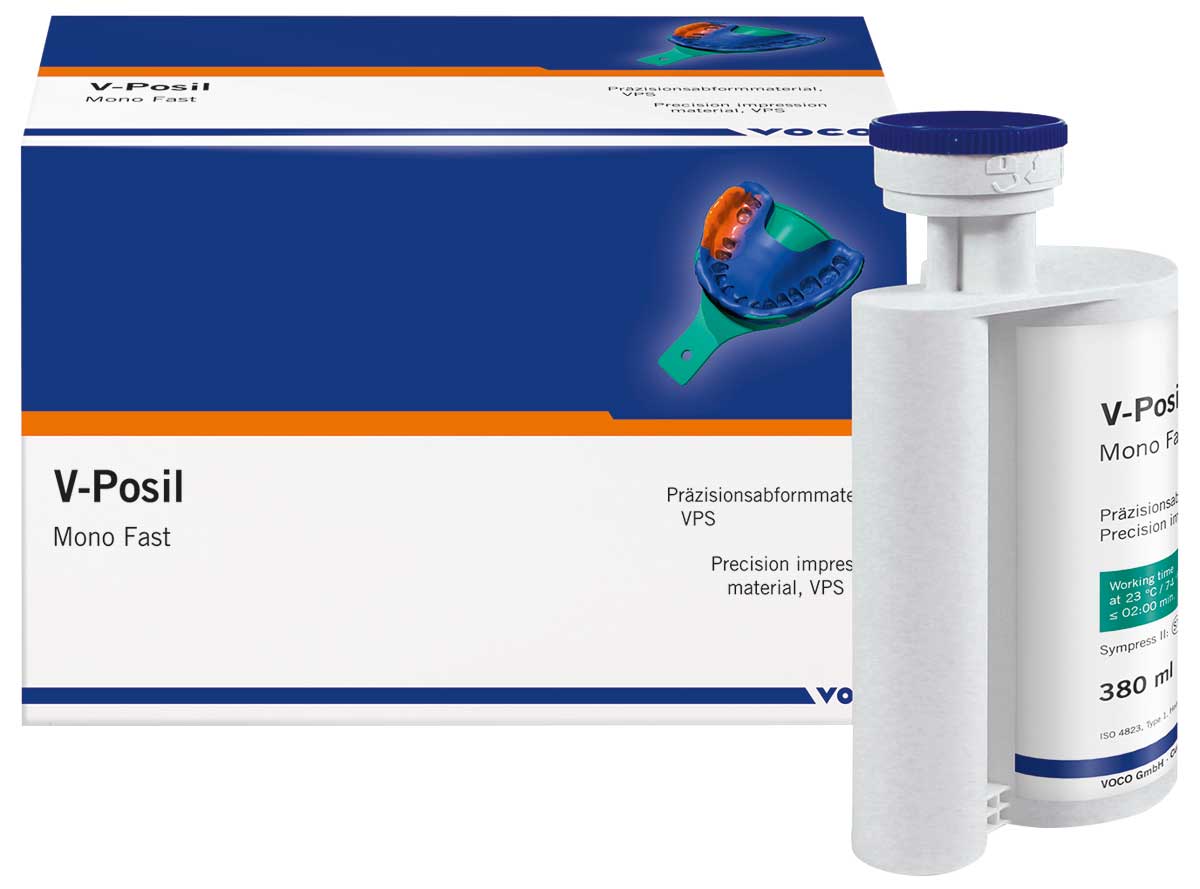 V-POSIL MONO FAST CARTUCHOS 2 X 380 ML - VOCO