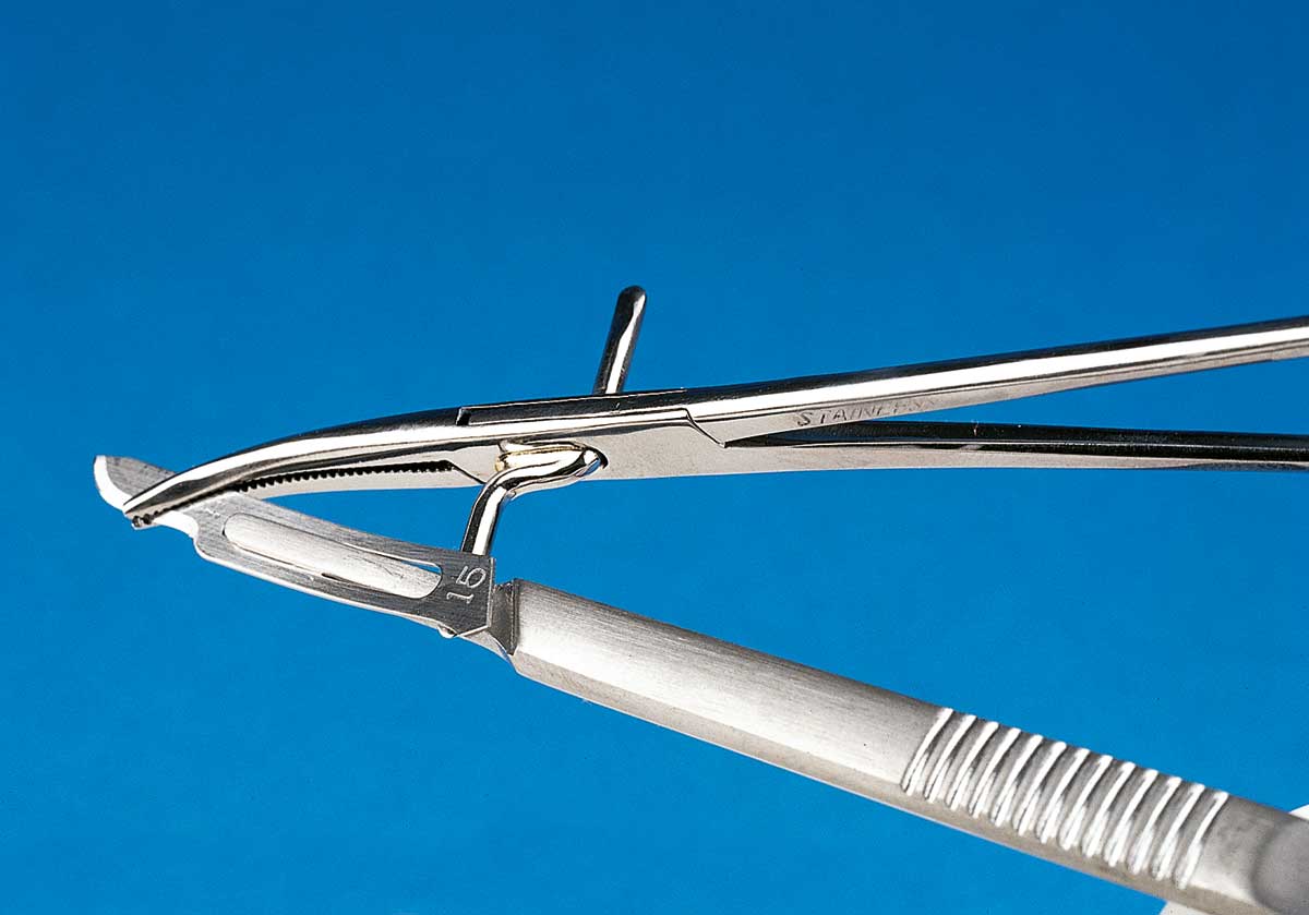 INSTRUMENTO REMOVER HOJA BISTURÍ SCALPEL-EX 1U - HAGER & WERKEN
