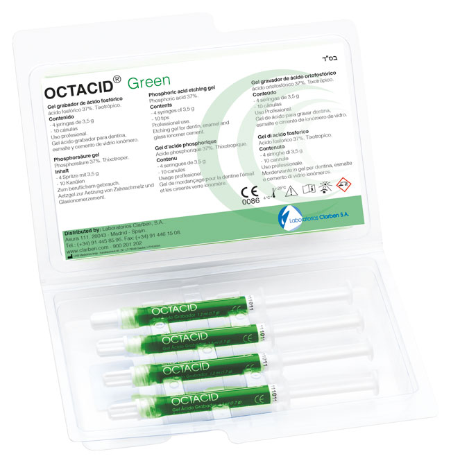 OCTACID GREEN 4X3,5G CLARBEN