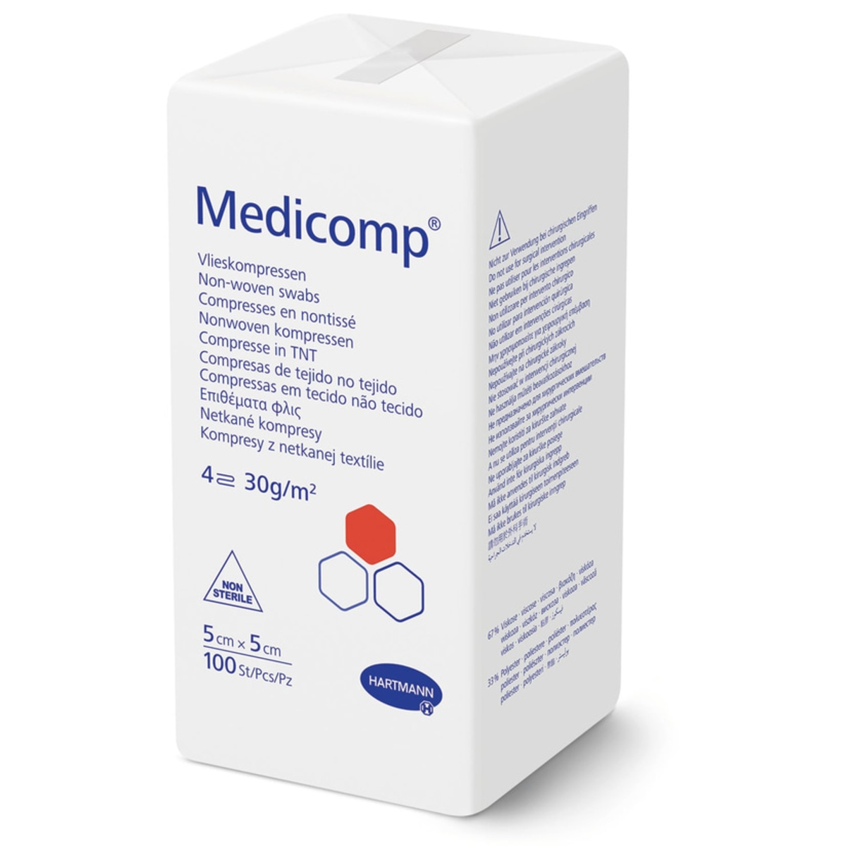 GASAS MEDICOMP NO ESTÉRIL HARTMANN