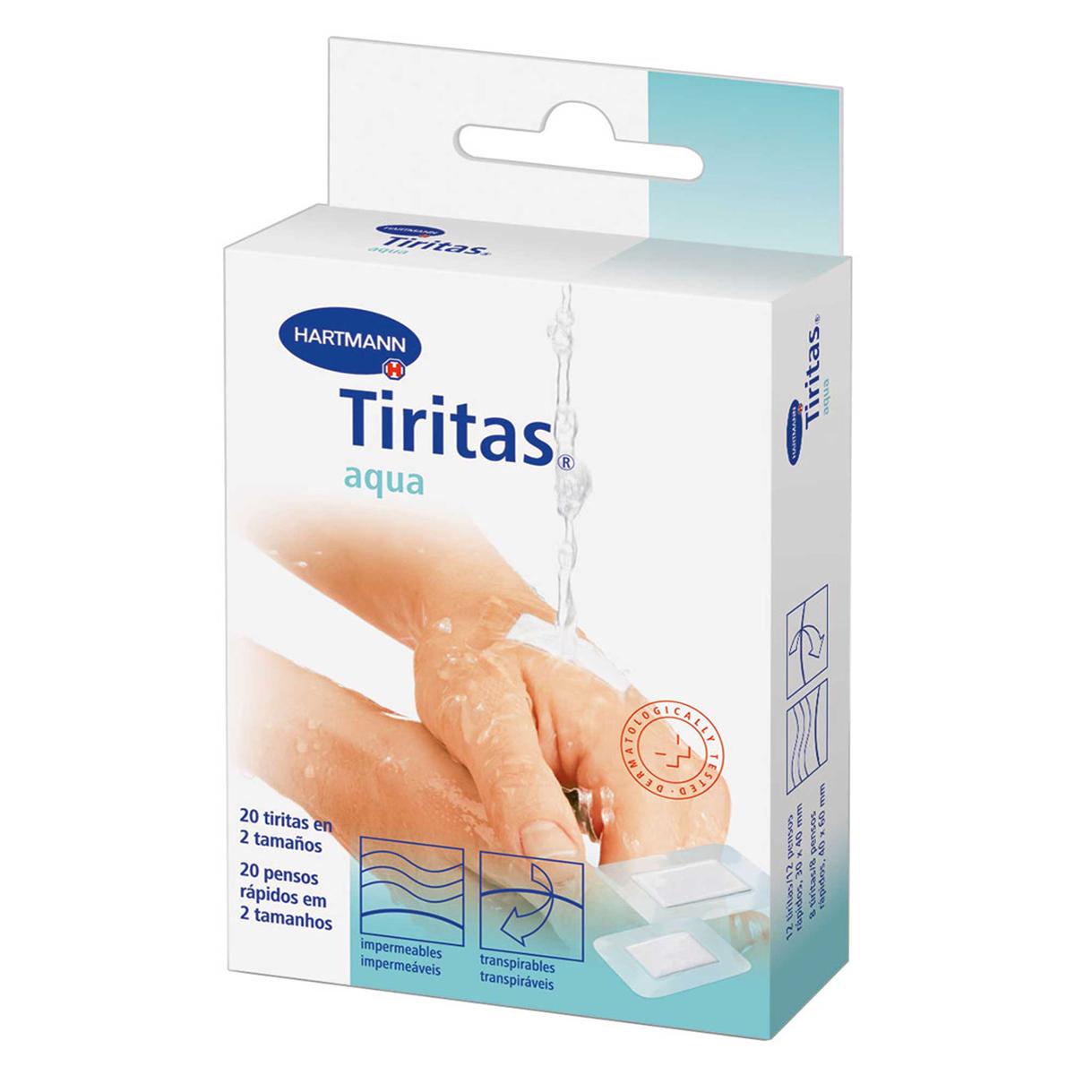 TIRITAS AGUA SURTIDO 20U HARTMANN