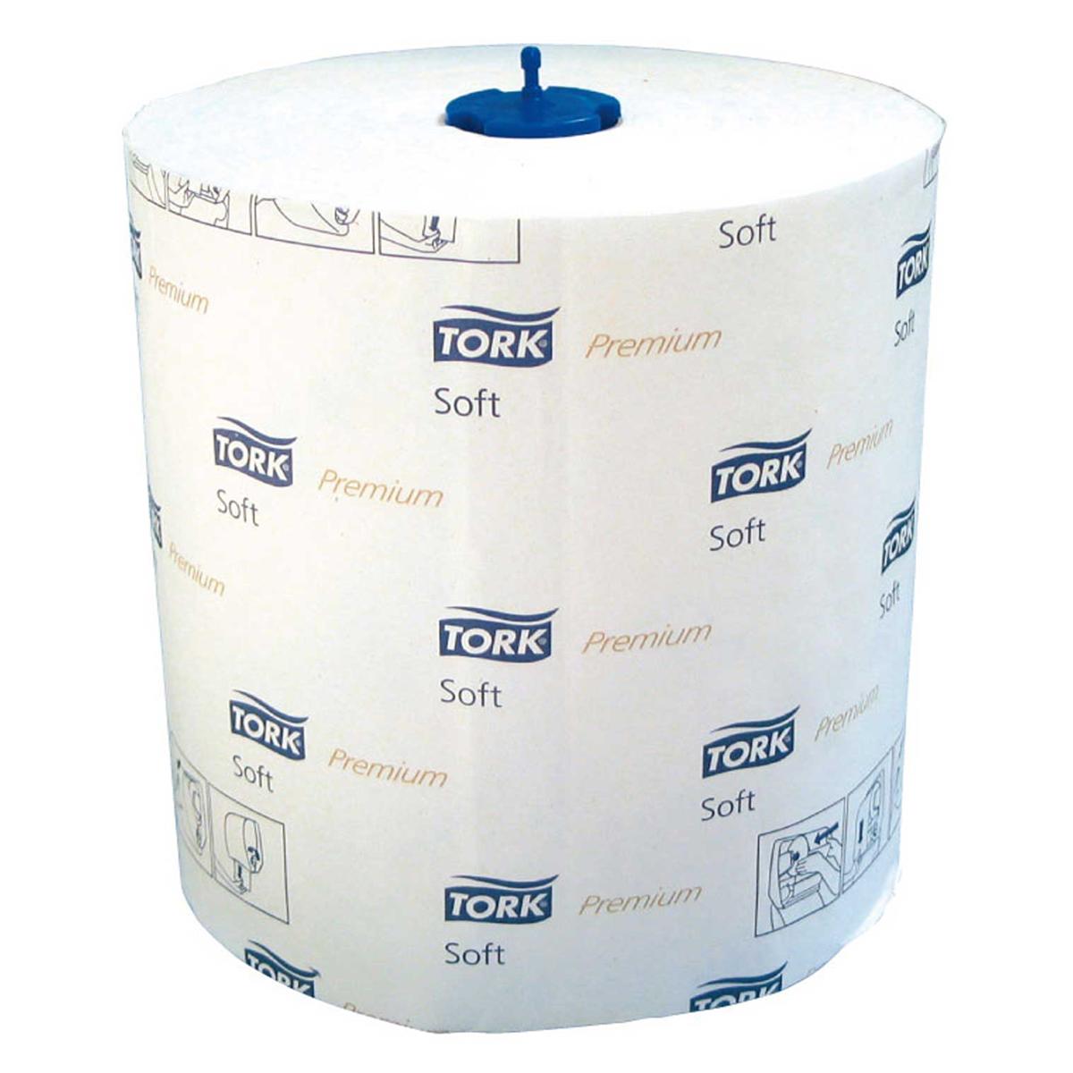 TOALLA ROLLO TORK PREMIUM BLANCO 21CM*100M 6U SCA