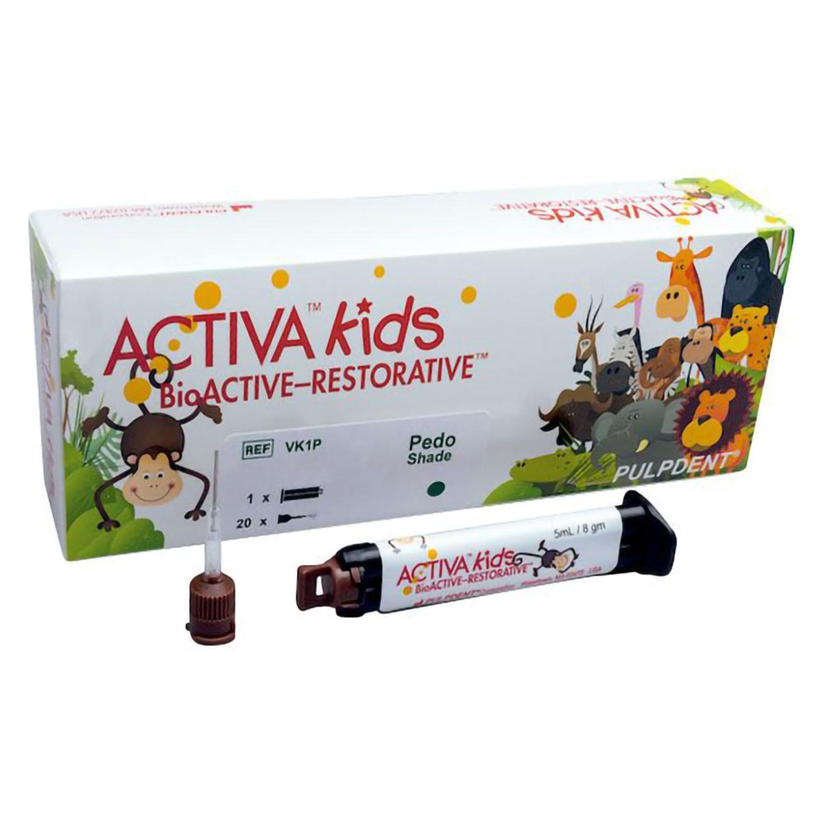 ACTIVA KIDS JERINGA 5ML/8G BLANCO OPACO PULPDENT