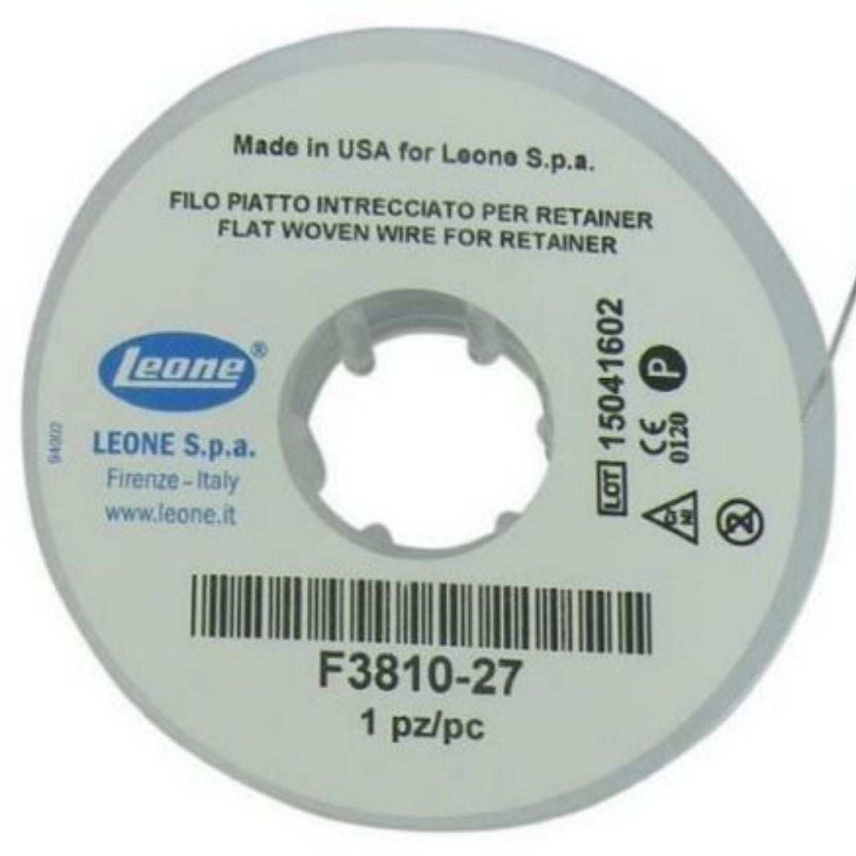 ALAMBRE TRENZADO PLANO SPLINTING ROLLO 1,5M LEONE