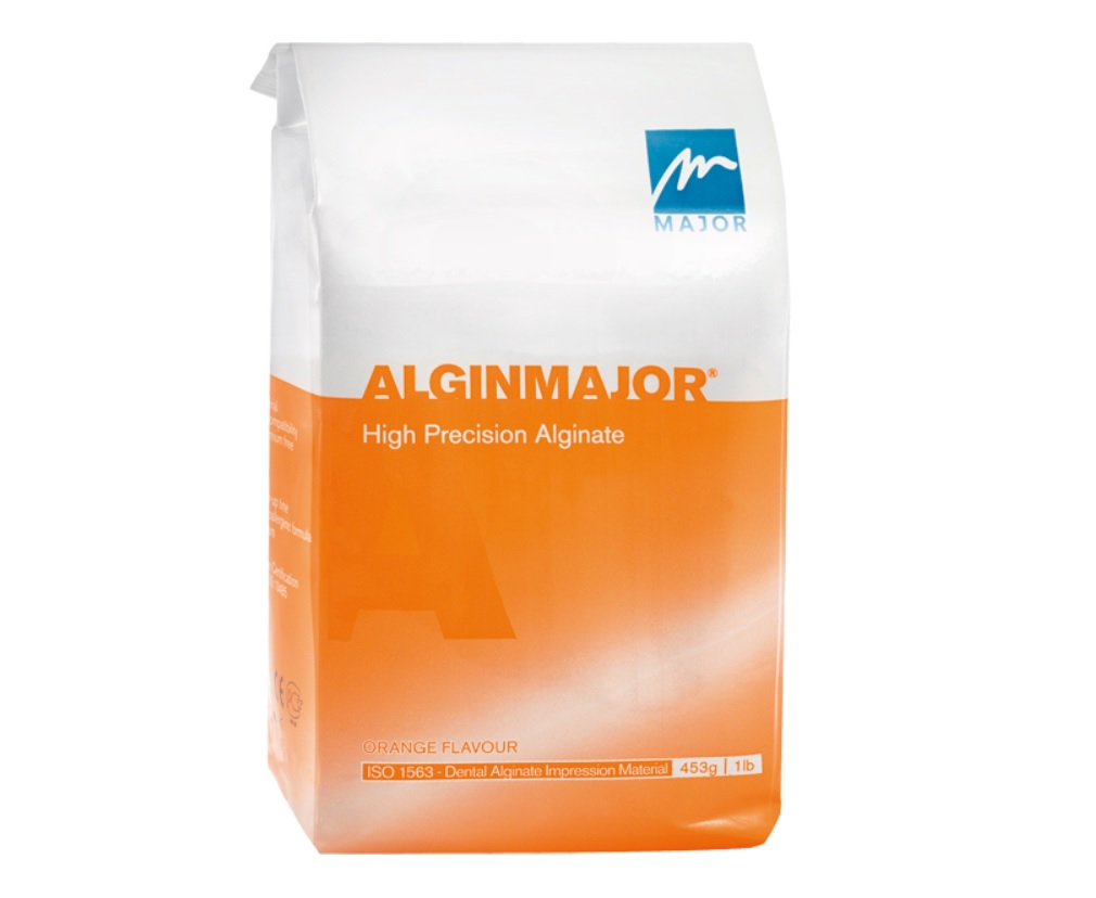 ALGINMAJOR ALGINATO ORTO RAPIDO NARANJA 453G MAJOR