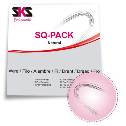 ARCO ESTETICO CUADRADO SUPERIOR 0.016X0.022 5U SKS