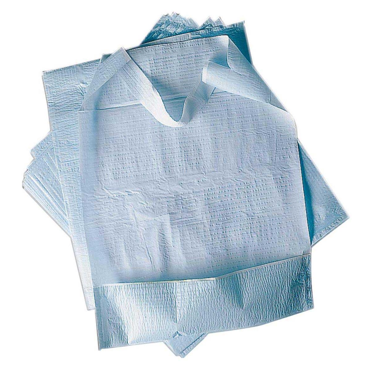 BABEROS DENTALES DESECHABLES 38X54CM 600U - OMNIA