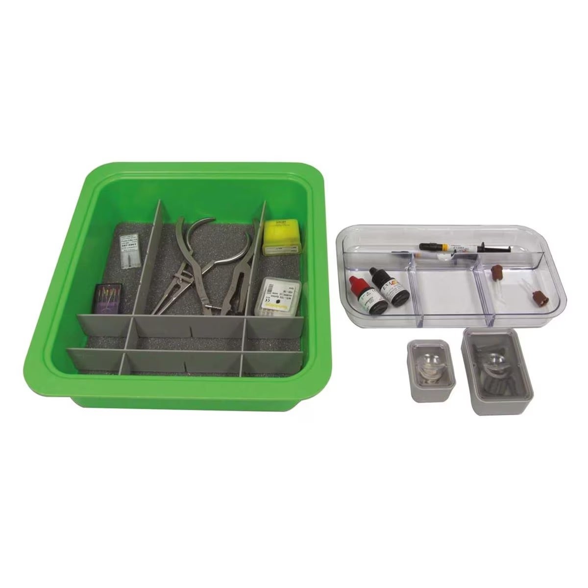 BANDEJA PORTA INSTRUMENTOS 8  DIVISIONES CHICAGO