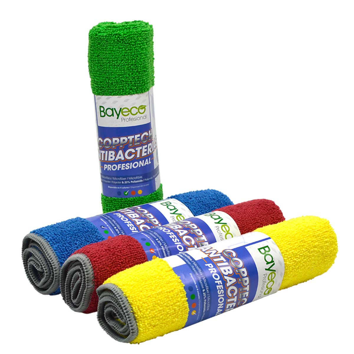 BAYETAS COPPTECH ANTIBACTERIANAS CUATROGASA